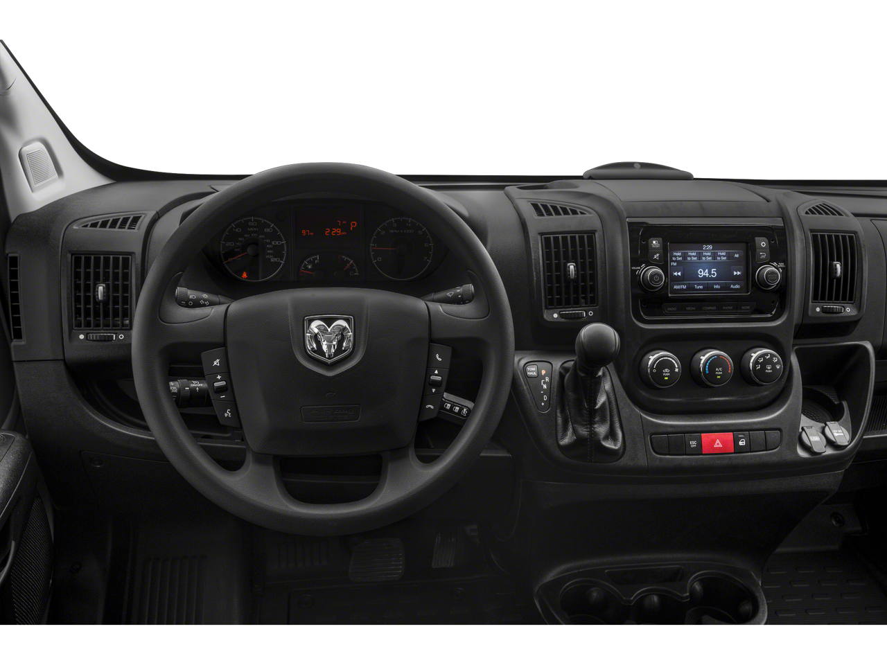 2019 RAM ProMaster 1500 Cargo Van Low Roof 136' WB