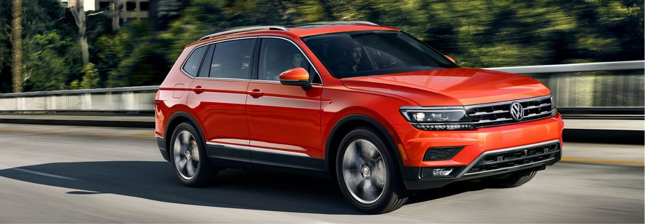 2019 VW Tiguan red SUV