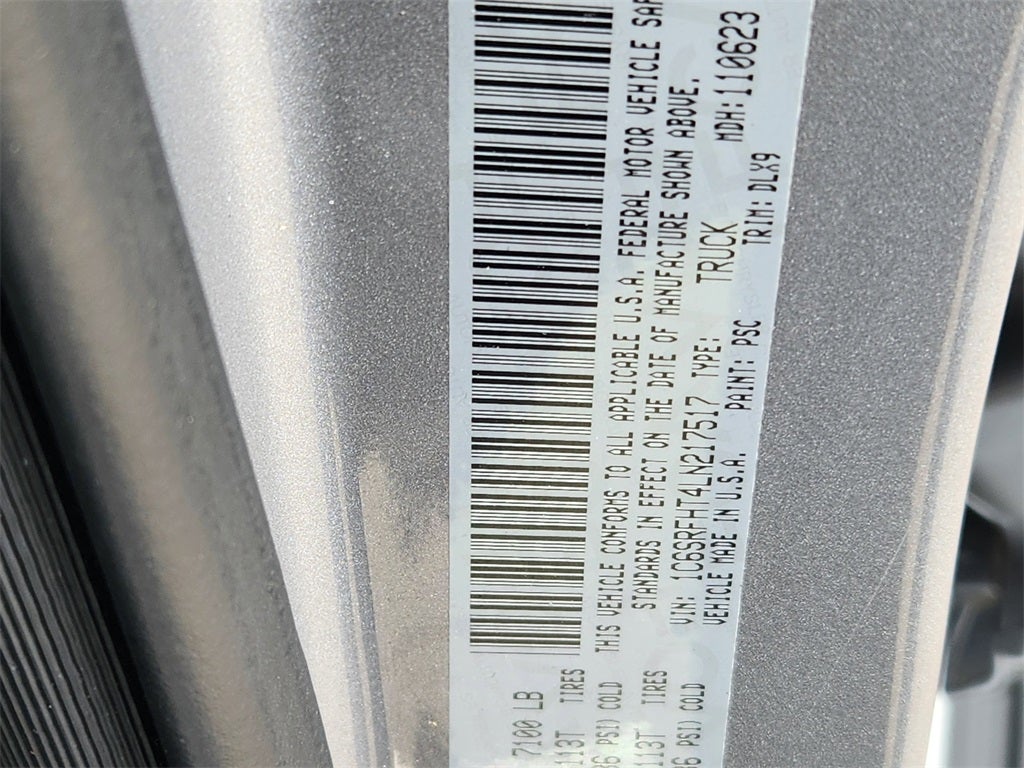 2020 RAM 1500 Limited Crew Cab 4x4 5'7' Box