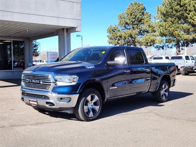 2019 RAM 1500 Laramie Crew Cab 4x4 6'4' Box