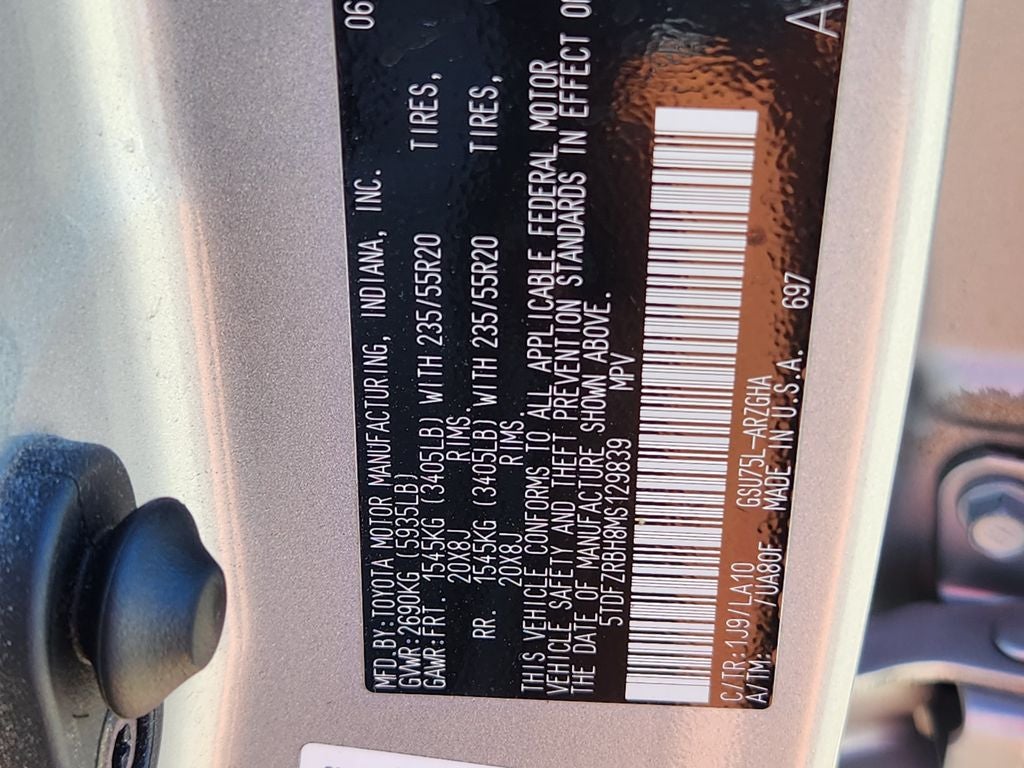 2021 Toyota Highlander Platinum