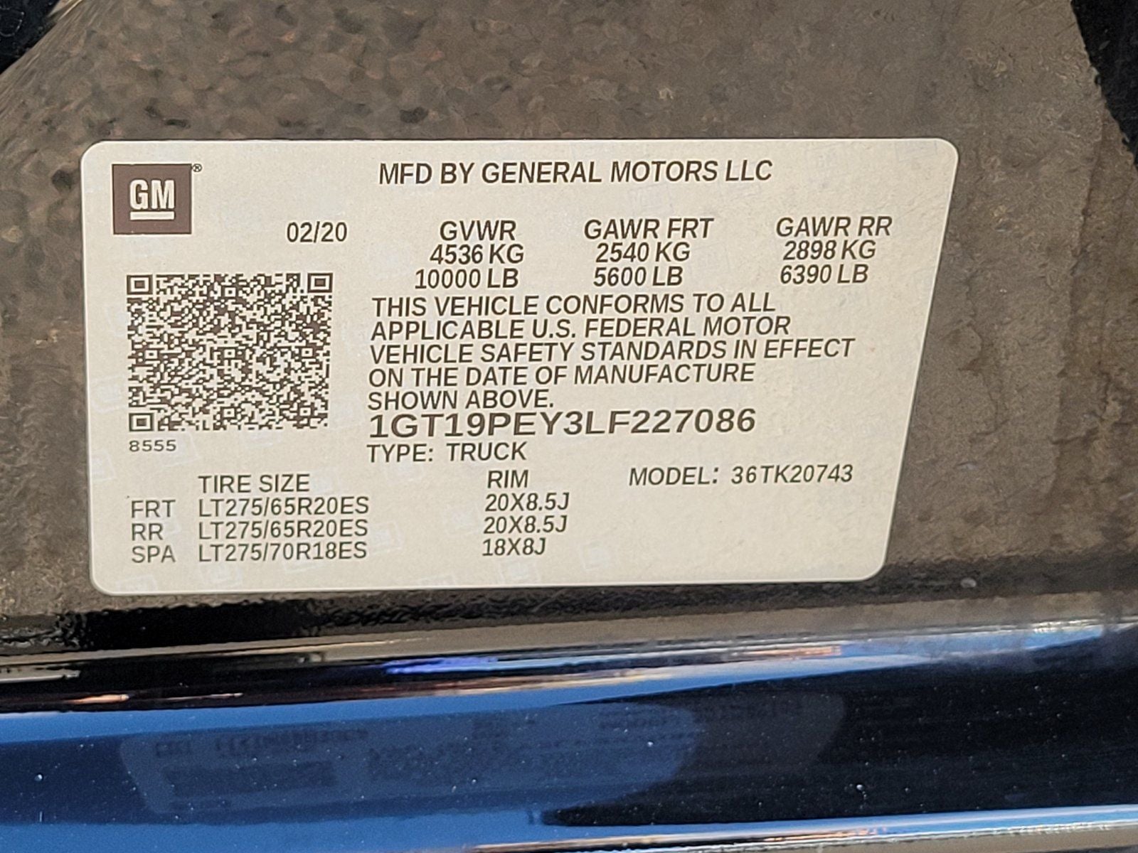 2020 GMC Sierra 2500HD AT4