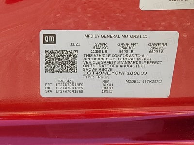 2022 GMC Sierra 2500HD SLT