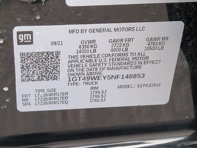 2022 GMC Sierra 3500HD Denali