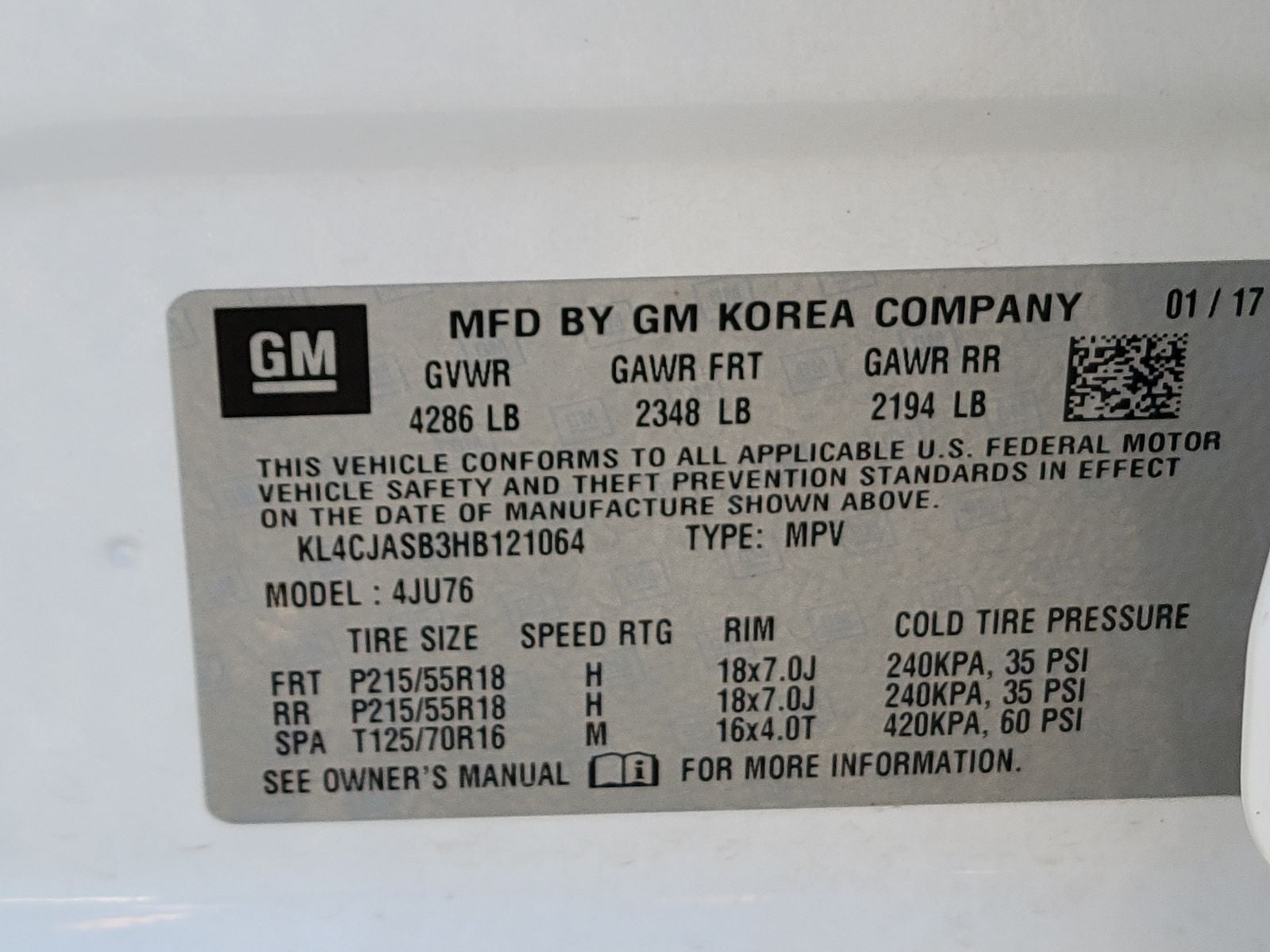 2017 Buick Encore Preferred