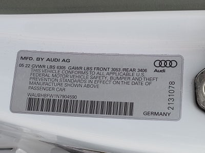 2022 Audi RS e-tron GT Base quattro