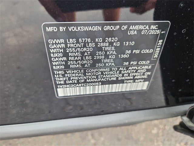 2026 Volkswagen Atlas Cross Sport 2.0T SE w/Technology