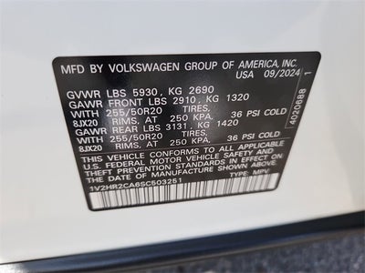 2025 Volkswagen Atlas 2.0T SE w/Technology