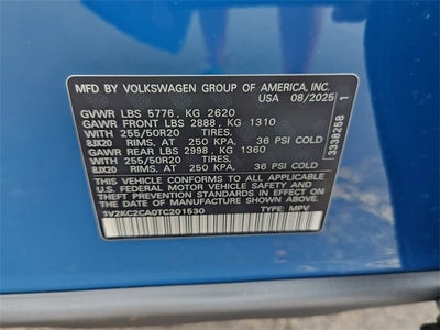 2026 Volkswagen Atlas Cross Sport 2.0T SE w/Technology