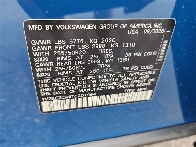 2026 Volkswagen Atlas Cross Sport 2.0T SE w/Technology