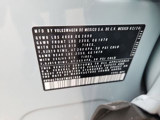 2026 Volkswagen Taos 1.5T SEL