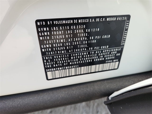 2026 Volkswagen Tiguan 2.0T S