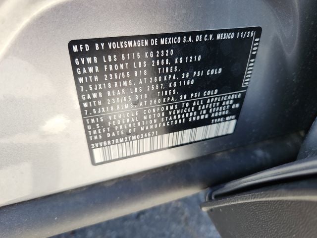 2026 Volkswagen Tiguan 2.0T S