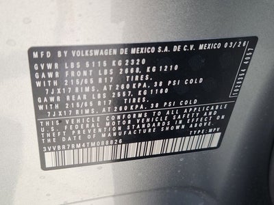 2026 Volkswagen Tiguan 2.0T S