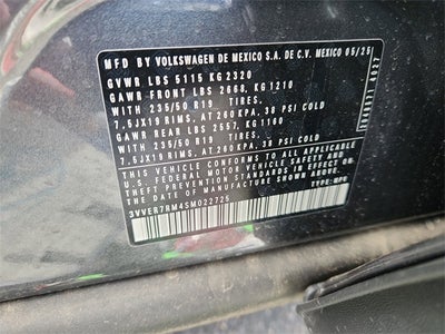 2025 Volkswagen Tiguan 2.0T SE