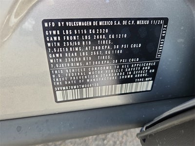 2026 Volkswagen Tiguan 2.0T SE