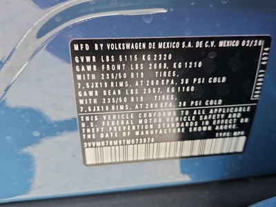 2026 Volkswagen Tiguan 2.0T SE