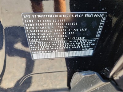 2025 Volkswagen Taos 1.5T SE