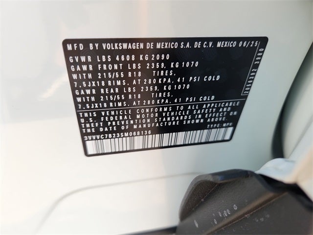 2025 Volkswagen Taos 1.5T SE