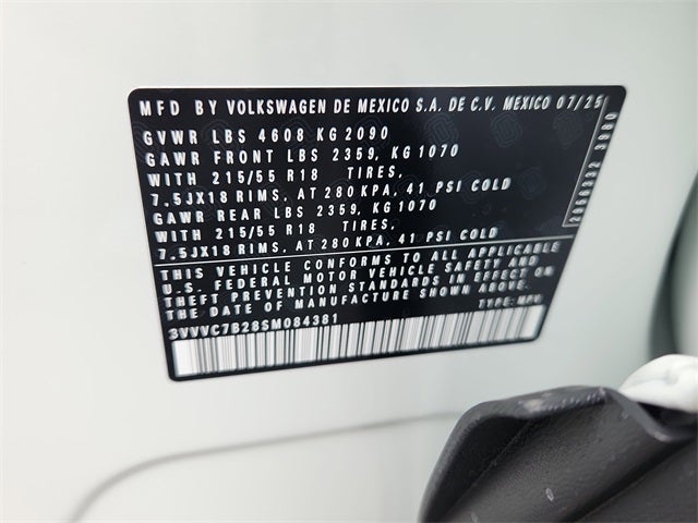 2025 Volkswagen Taos 1.5T SE