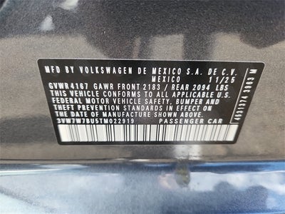 2026 Volkswagen Jetta 1.5T SE