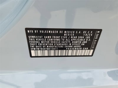 2026 Volkswagen Jetta 1.5T SE