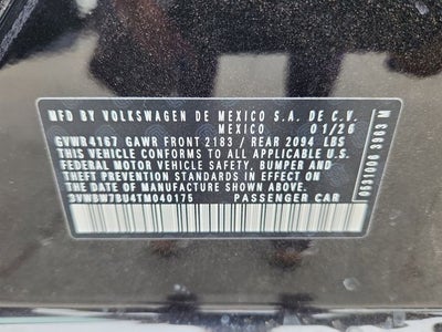 2026 Volkswagen Jetta 1.5T Sport