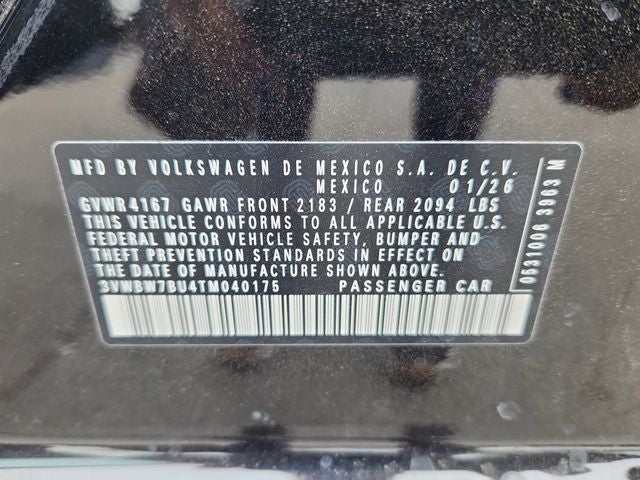 2026 Volkswagen Jetta 1.5T Sport