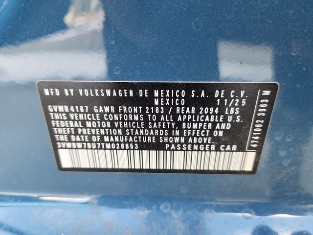 2026 Volkswagen Jetta 1.5T Sport