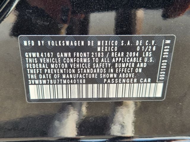 2026 Volkswagen Jetta 1.5T Sport