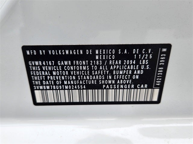 2026 Volkswagen Jetta 1.5T Sport