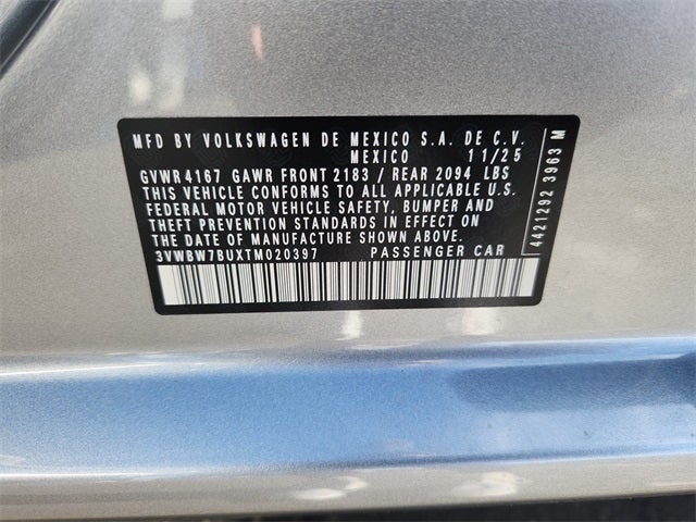 2026 Volkswagen Jetta 1.5T Sport