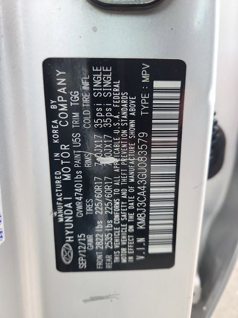 2016 Hyundai Tucson SE