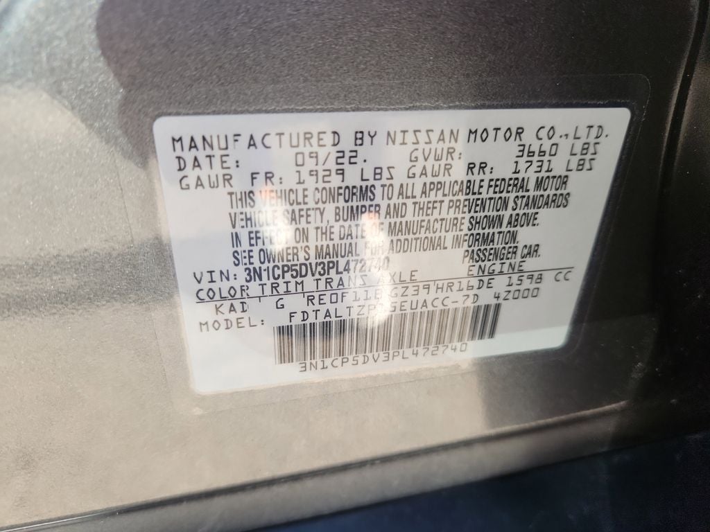 2023 Nissan Kicks SR Xtronic CVT