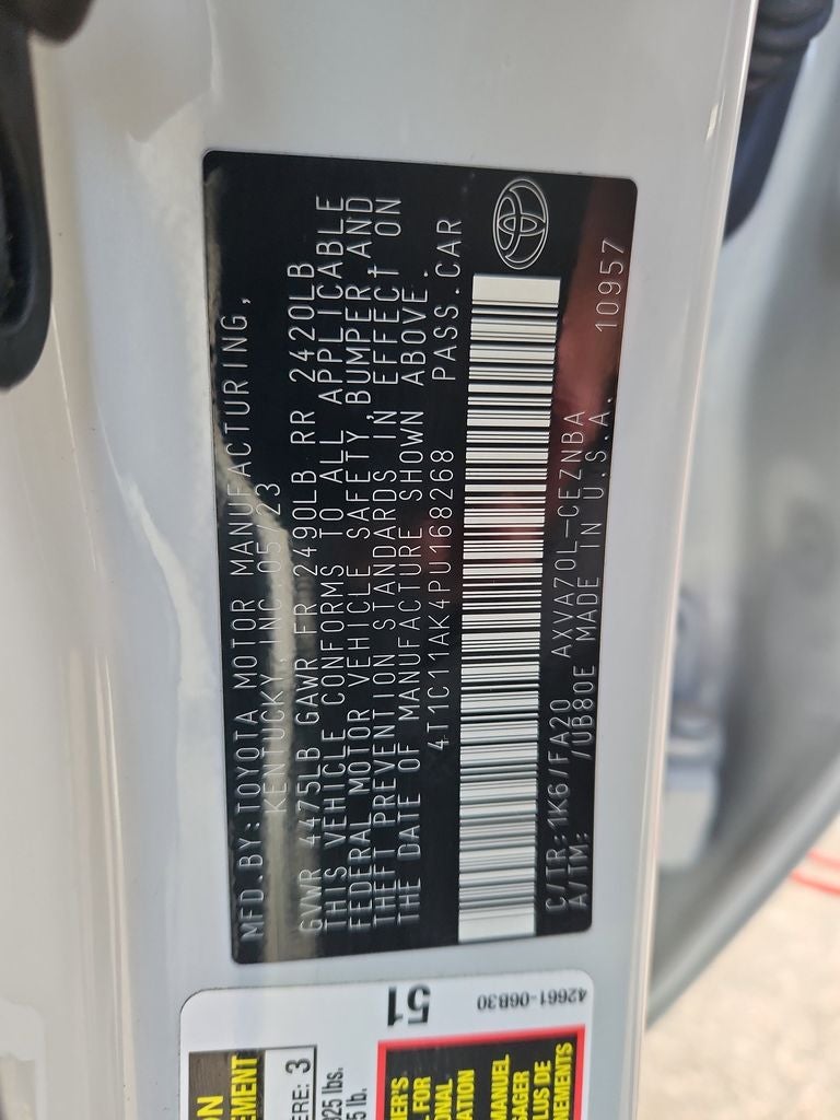 2023 Toyota Camry LE