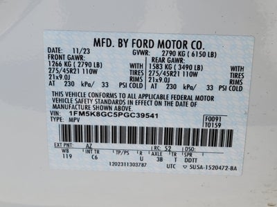 2023 Ford Explorer ST