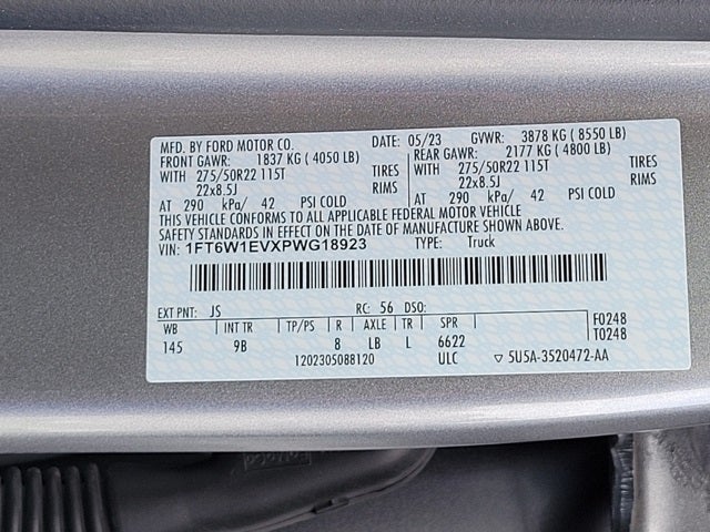 2023 Ford F-150 Lightning Platinum