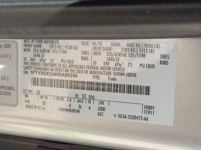 2019 Ford Transit-250 Base