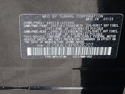 2023 Subaru Forester Wilderness