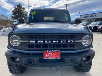 2022 Ford Bronco Black Diamond