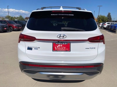 2022 Hyundai Santa Fe Hybrid Blue