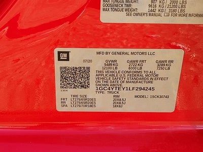 2020 Chevrolet Silverado 3500HD LT