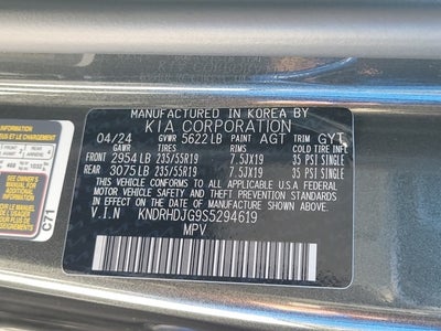 2025 Kia Sorento Hybrid EX