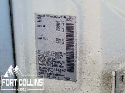 2023 Nissan Maxima SV