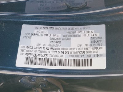 2017 Mazda Mazda3 Grand Touring