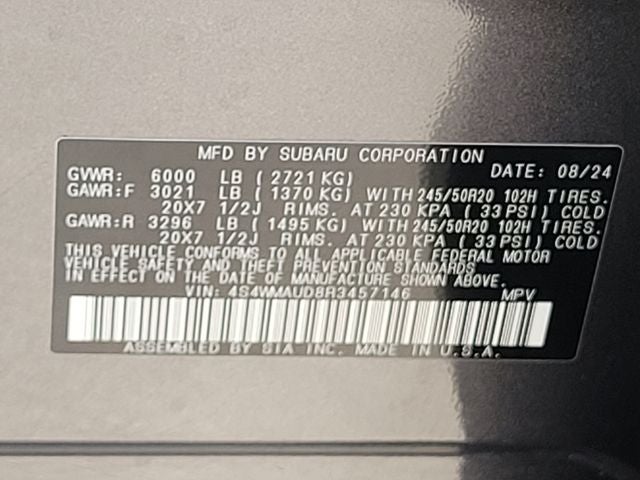 2024 Subaru Ascent Limited