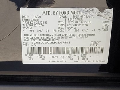 2021 Lincoln Aviator Reserve