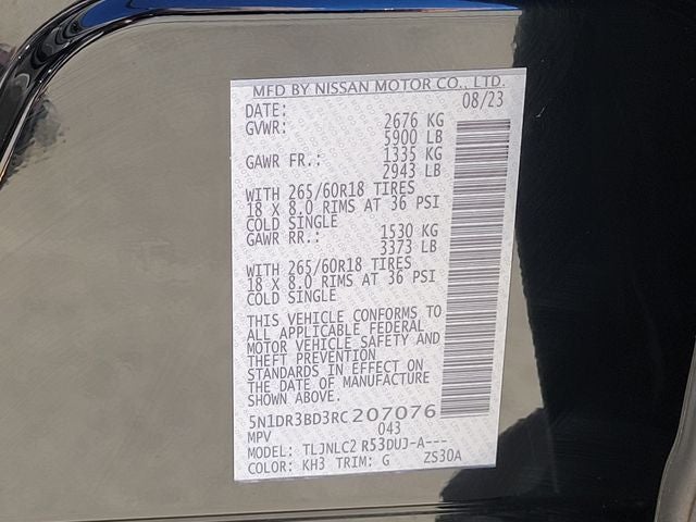 2024 Nissan Pathfinder Rock Creek