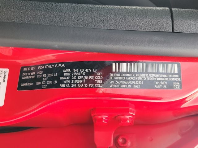 2020 Jeep Renegade Altitude